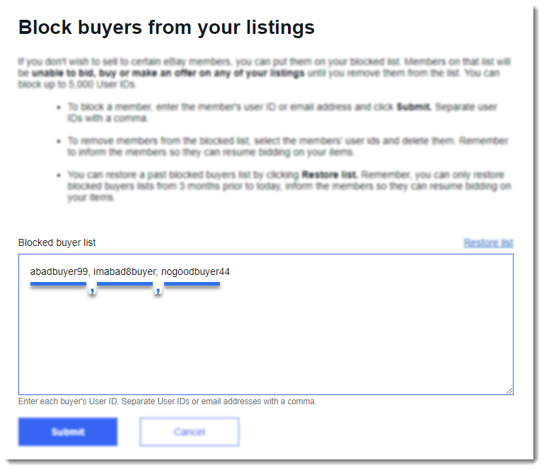 How to Block eBay Buyers in 3 Easy Steps